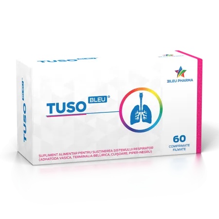 Tuso Bleu, 60 comprimate - Bleu Pharma