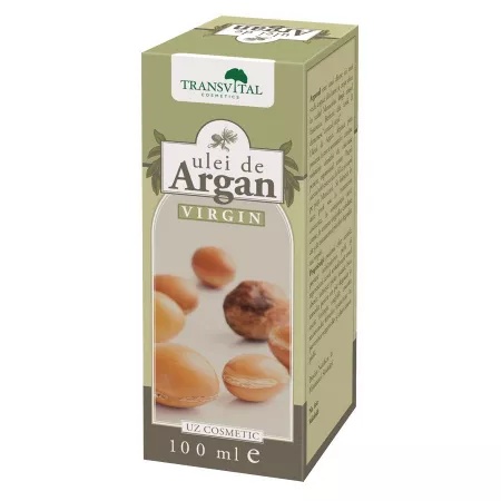 Ulei de Argan virgin, 10 ml, Transvital