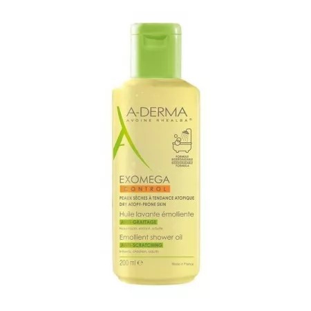 Ulei de dus Exomega Control, 200 ml, ADerma