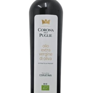 Ulei de măsline Coratina, soluție uleioasă, 500ml, Corona delle Puglie