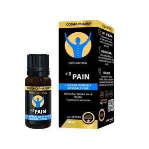 Ulei esential +3 Pain, 10ml, Cosmopharm
