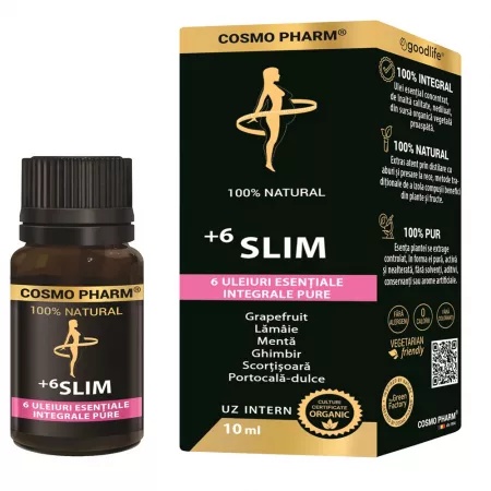 Ulei esential +6 Slim, 10ml, Cosmopharm