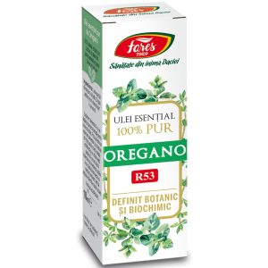 Ulei esential de oregano 100% pur (R53), 10ml, Fares
