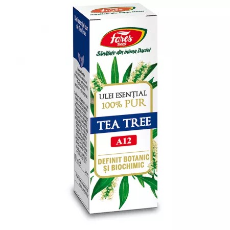 Ulei esential de tea tree A12, 10 ml, Fares