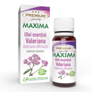 Ulei esential de Valeriana pentru uz intern, 10ml, Justin Pharma
