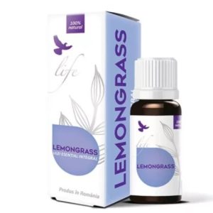 Ulei esential intragral de lemongrass, 10 ml, Bionovativ