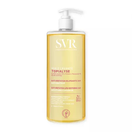 Ulei micelar lavant Topialyse, 1 L, SVR