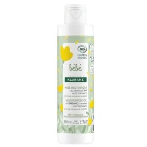 Ulei multifunctional de bebe bio, 200ml, Klorane