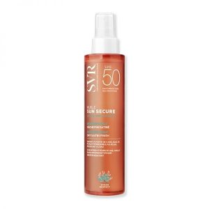 Ulei pentru protectie solara fata corp si par Sun Secure SPF50, 200 ml, SVR
