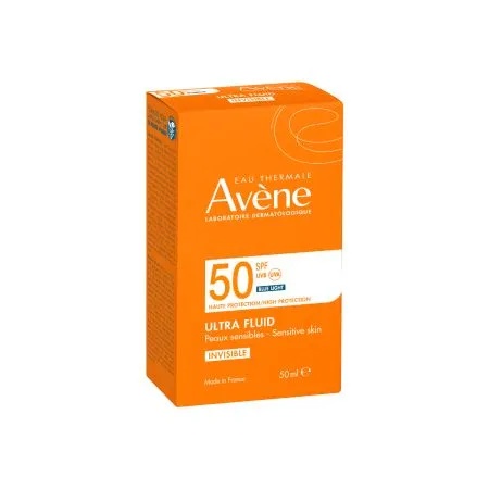 Ultra-Fluid cu protectie solara SPF50 + TriasorB fara parfum, 50ml, Avene