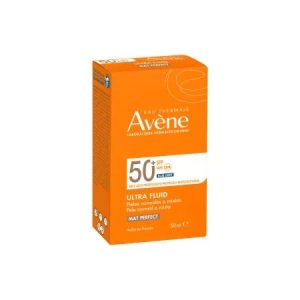 Ultra-Fluid nuantator cu protectie solara SPF50+ + TriasorB, 50ml, Avene