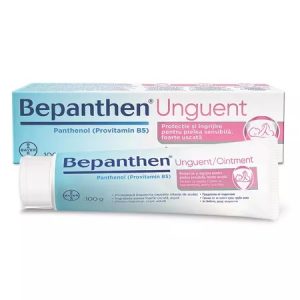 Unguent Bepanthen cu panthenol 5% pentru iritatiile de scutec Bepanthen, 100g, Bayer