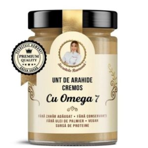 Unt de arahide cu Omega 7, Secretele Ramonei, 350g, Remedia