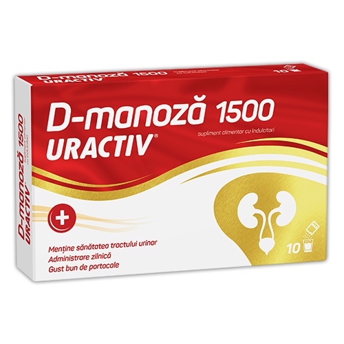 Uractiv D-manoza 1500 X 10pl