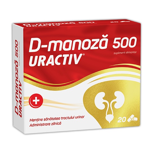 Uractiv D-manoza 500 X 20cps