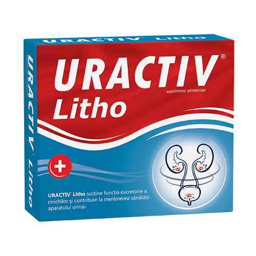 Uractiv Litho, 30 capsule, Fiterman Pharma