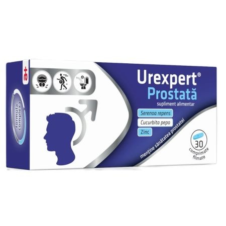 Urexpert Prostata, 30 comprimate filmate