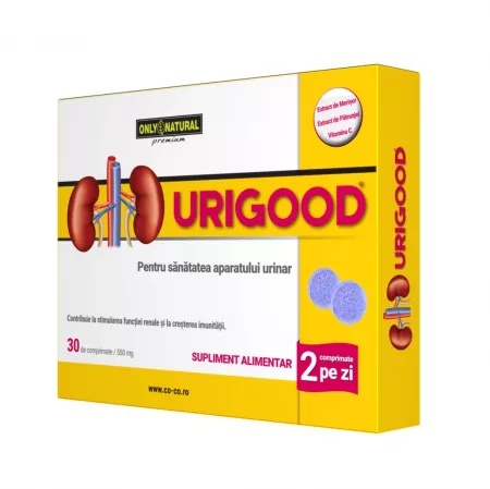 Urigood 550 mg, 30 comprimate – Only Natural