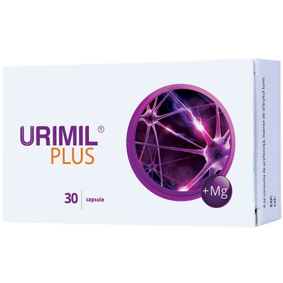 Urimil Plus MAGNEZIU, 30 capsule, Naturpharma
