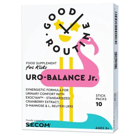 Uro Balance Jr Good Routine, 10 plicuri x 2.25 g, Secom