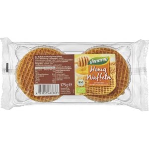 Vafe cu Miere, 175g, Dennree