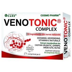 Venotonic Complex, 30 comprimate filmate, Cosmopharm
