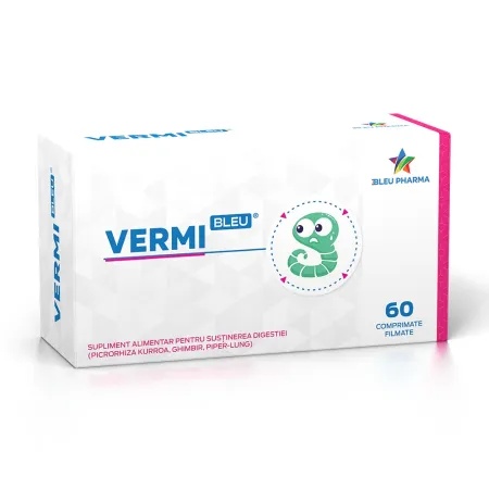 Vermi Bleu, 60 comprimate - Bleu Pharma