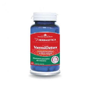 VermiDetox, 60 capsule, Herbagetica