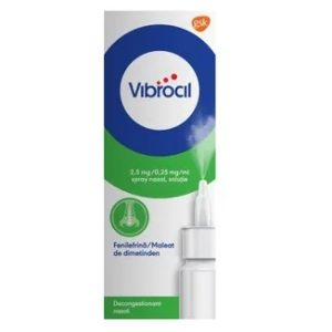 Vibrocil spray nazal 2,5mg/ 0,25mg/ml, 15ml, GSK