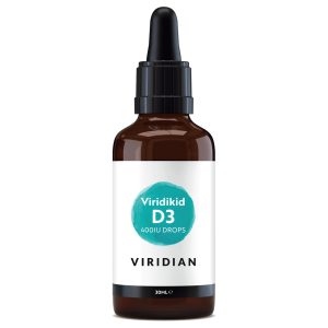 ViridiKid D3 400ui picaturi, 30ml, Viridian