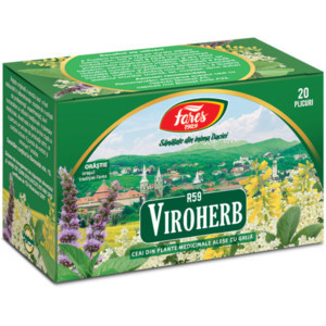 Viroherb, 20 plicuri, Fares