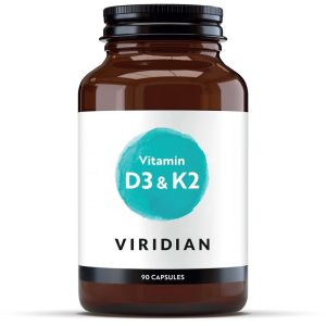 Vitamin D3 + K2, 90 capsule, Viridian