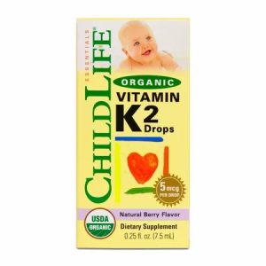 Vitamin K2 Childlife Essentials pentru copii, 7.5ml, Secom