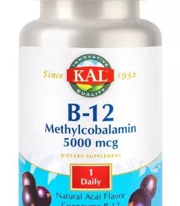 Vitamina B12 Methylcobalamin, 5000 mcg, 60 comprimate, KAL