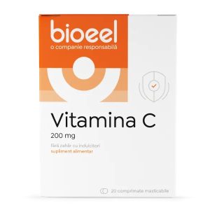Vitamina C 200 mg 20 comprimate, Bioeel