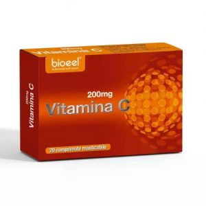 Vitamina C 200mg, 20 comprimate masticabile, Bioeel