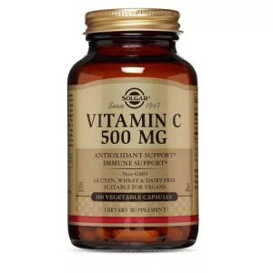 Vitamin C 500mg, 100 capsule, Solgar