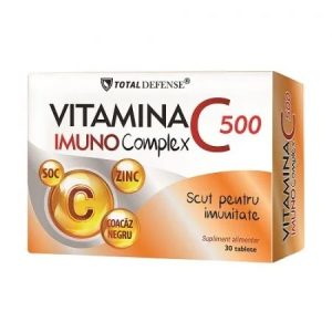 Vitamina C Imunocomplex, 500mg, 30 tablete, Cosmopharm