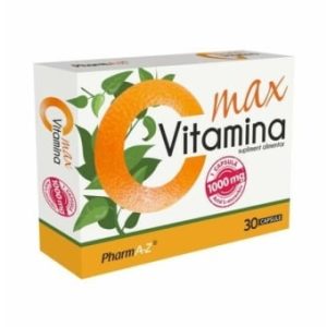Vitamina C Max 1000mg, 30 capsule, PharmA-Z