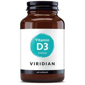 Vitamina D3 2000iu, 60 capsule, Viridian