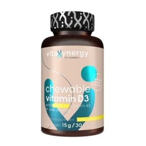 Vitamina D3 2000UI, 30 tablete masticabile, VitaXynergy