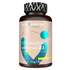 Vitamina D3 4000UI, 30 tablete masticabile, VitaXynergy