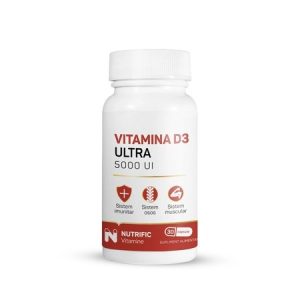 Vitamina D3 Ultra, 5000 IU, 30cps, Nutrific