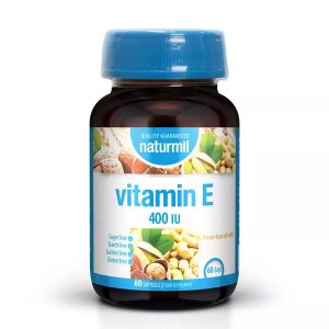Vitamina E naturala 274 mg, 60 capsule, Naturmil