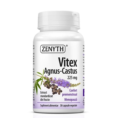 Vitex Agnus-Castus 225 mg, 30 capsule – Zenyth