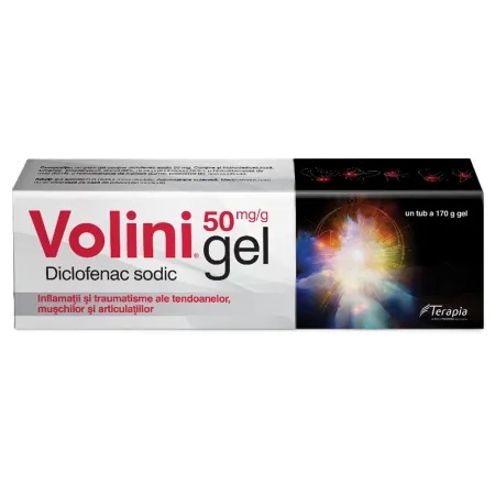 Volini gel 50mg, 170g, Terapia