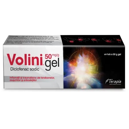 Volini gel 50mg, 50g, Terapia