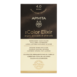 Vopsea de par My Color Elixir, Brown N4.0, 155 ml, Apivita