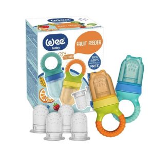 WEE BABY Set Suzete pentru pulpa fructelor x2buc -949