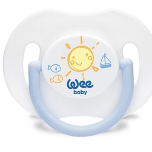 WEE BABY Suzeta silicon ortodontica somn nr.1 -781